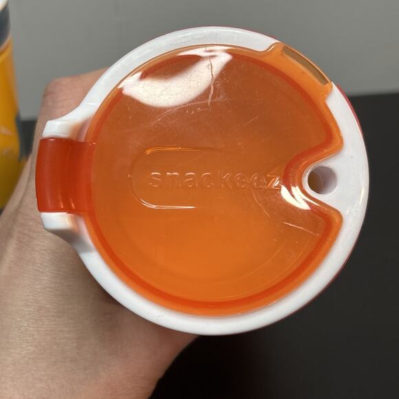 Despicable Me Minions Zak Snackeez With Lid No Straw 8 Oz (lot of 2) - Picture 5 of 9